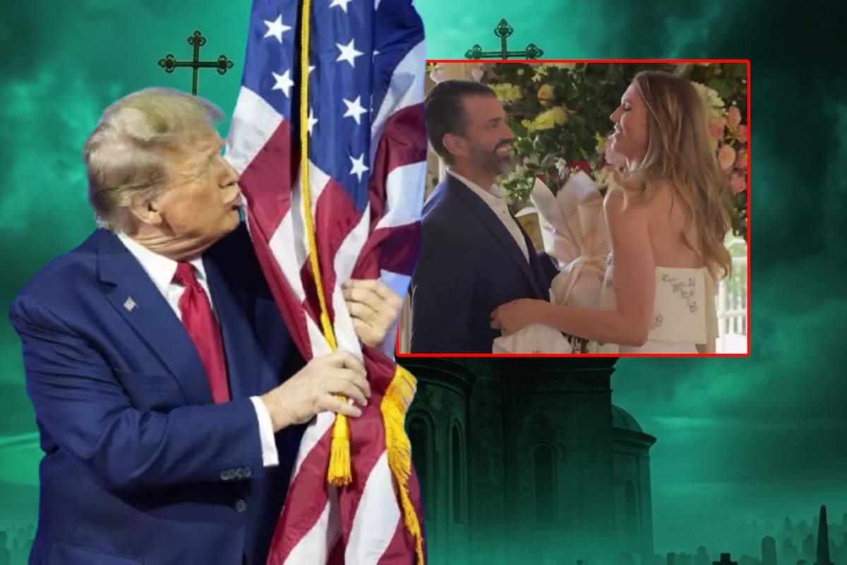 Trump abandonará a su hijo durante su boda en Bahamas, pues aseguró “mi amor por Estados Unidos no me lo permite”
