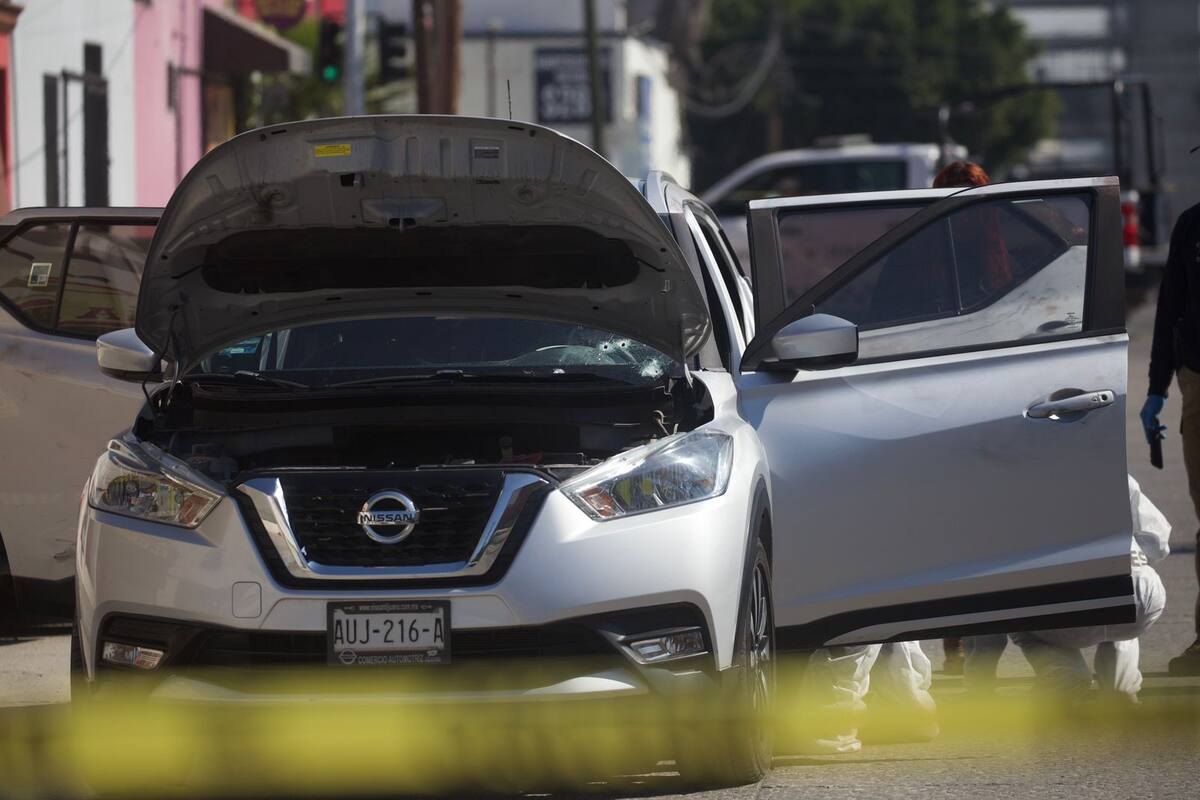 El ataque se registró sobre la calle Gobernador Lugo y cruce con bulevar Cuauhtémoc Sur.
