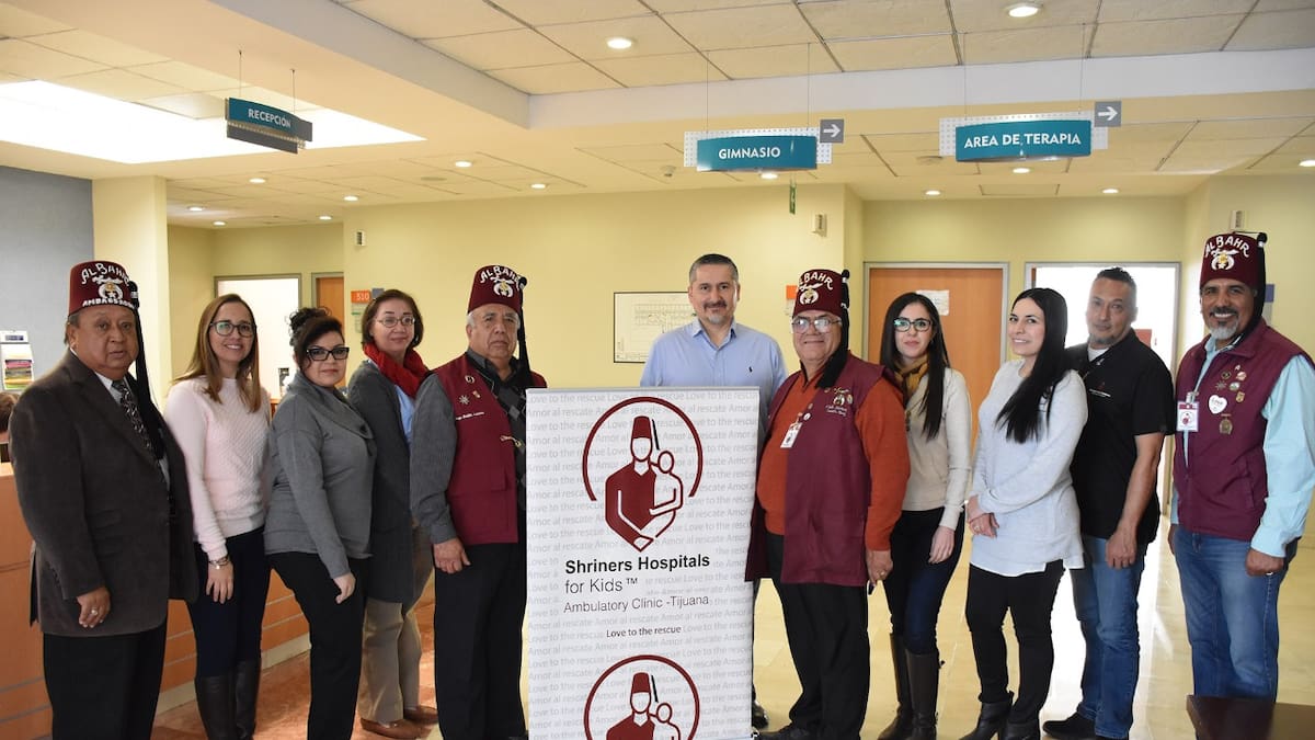 Instalan primer Centro Médico del Club Shriners en Tijuana
