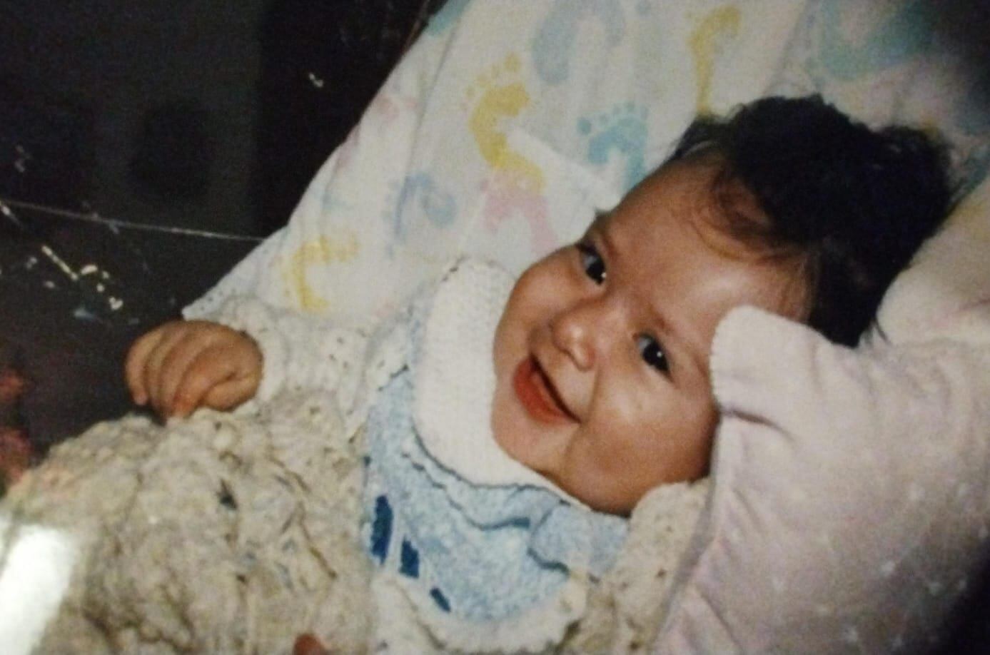 Foto de pequeña de Paulina Urquiza. Foto: Facebook