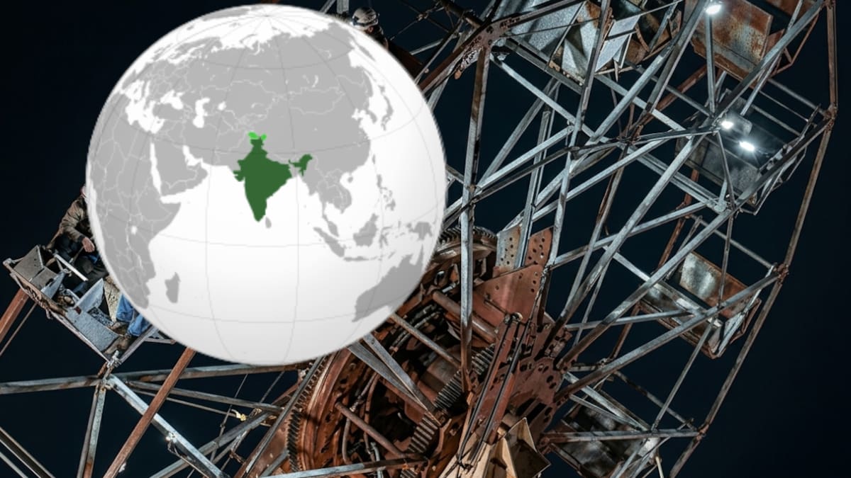 Rueda de la fortuna colapsó con 80 personas en ella; captan en video el fuerte accidente en la India