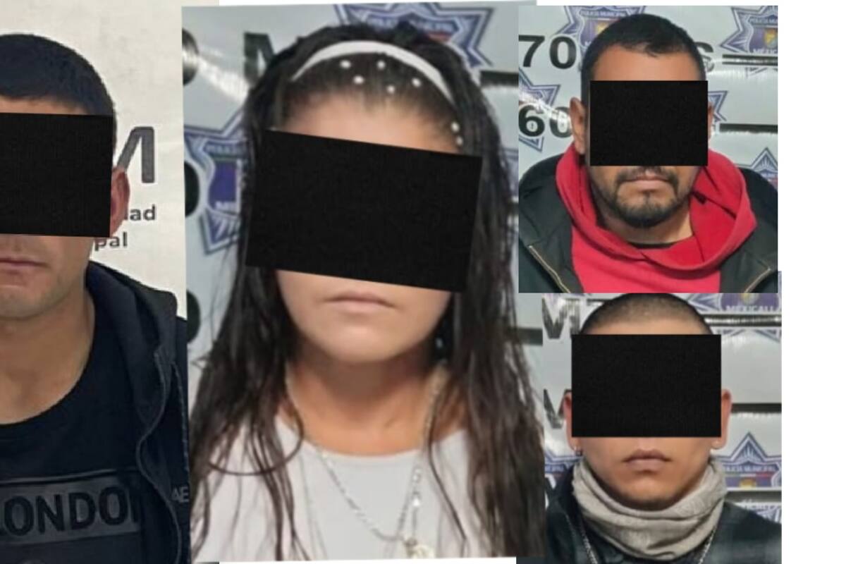 Policía Municipal captura a cuatro objetivos prioritarios relacionados con robos en Valle y Ciudad