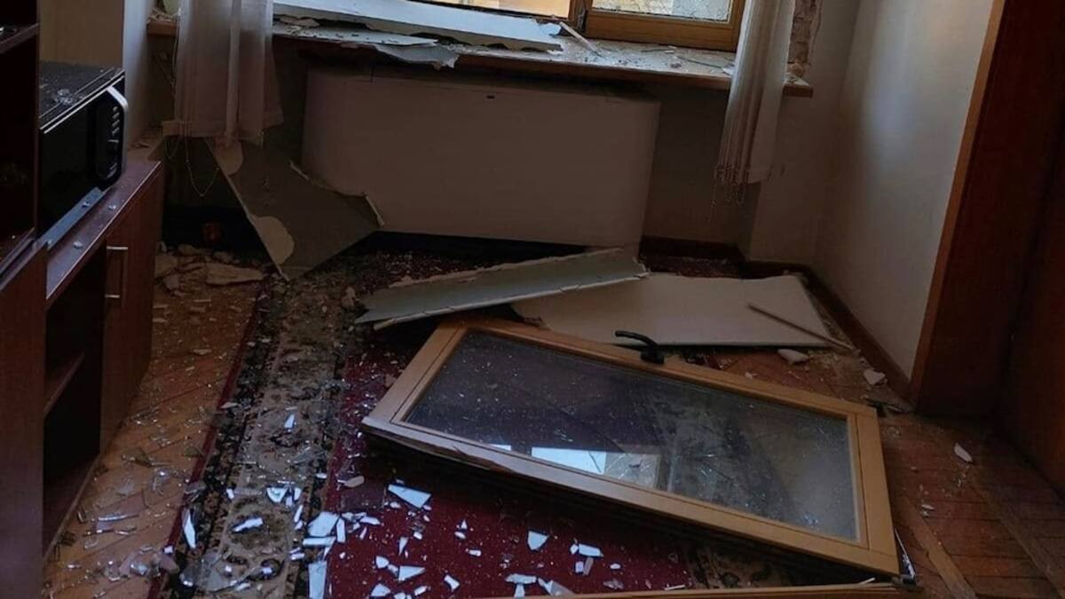 Ataque masivo con drones rusos mata a ucraniano y hiere a otros 4 en suburbios de Kiev. | Crédito: Facebook/Ruslan Stefanchuk