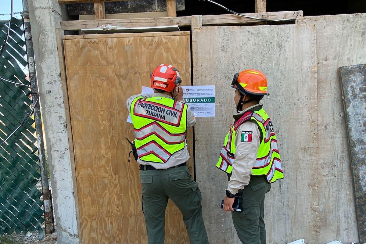 Clausura Ayuntamiento construcción en colonia Madero por incumplir con medidas de seguridad