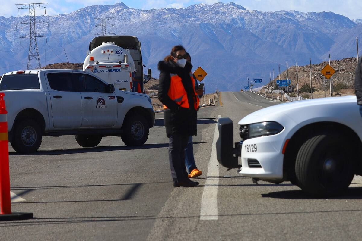 Cierran tramo carretero entre La Rumorosa y El Hongo
