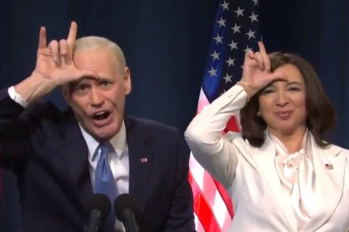 ¡"Perdedor"!: Jim Carrey parodia a Joe Biden y se burla de Donald Trump