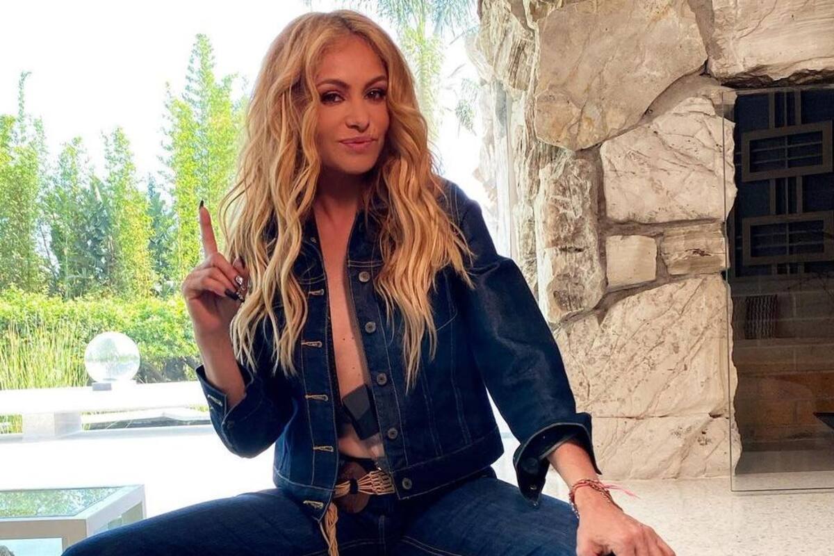 Este fue el encuentro de Paulina Rubio y Grupo Firme en Premio Lo Nuestro