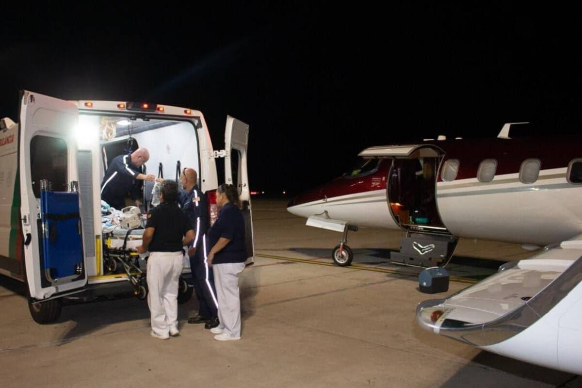 Trasladan a Keyla a Hospital Shriners