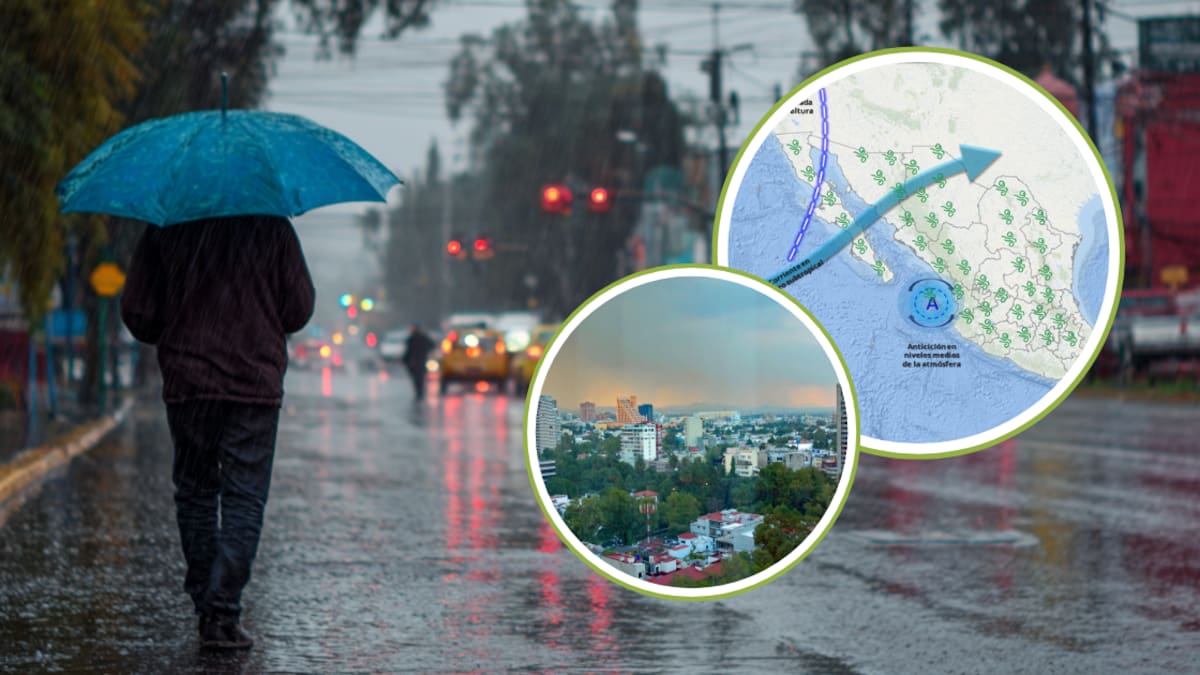Alerta del SMN: Frente frío fuera de temporada y fuertes lluvias afectarán a México