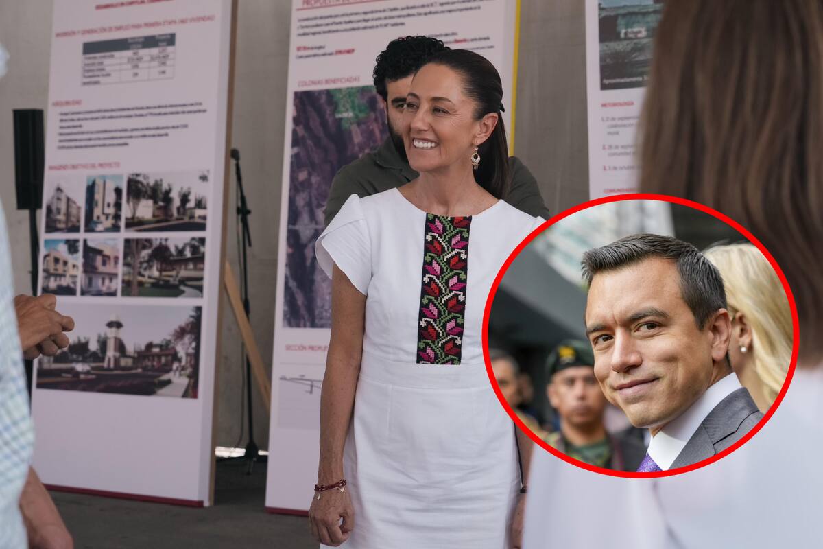 Claudia Sheinbaum: ¿Por qué México no invitó al presidente de Ecuador a la toma de protesta?