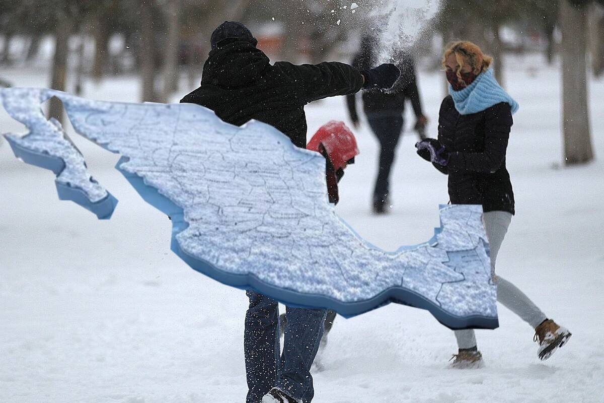México se “congelará” por el frente frío 37 con nieve y aguanieve, principalmente en estos estados