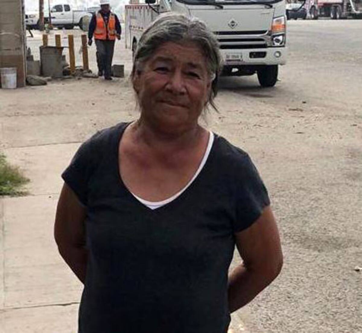 Blanca Valenzuela, residente del bulevar Popotla.