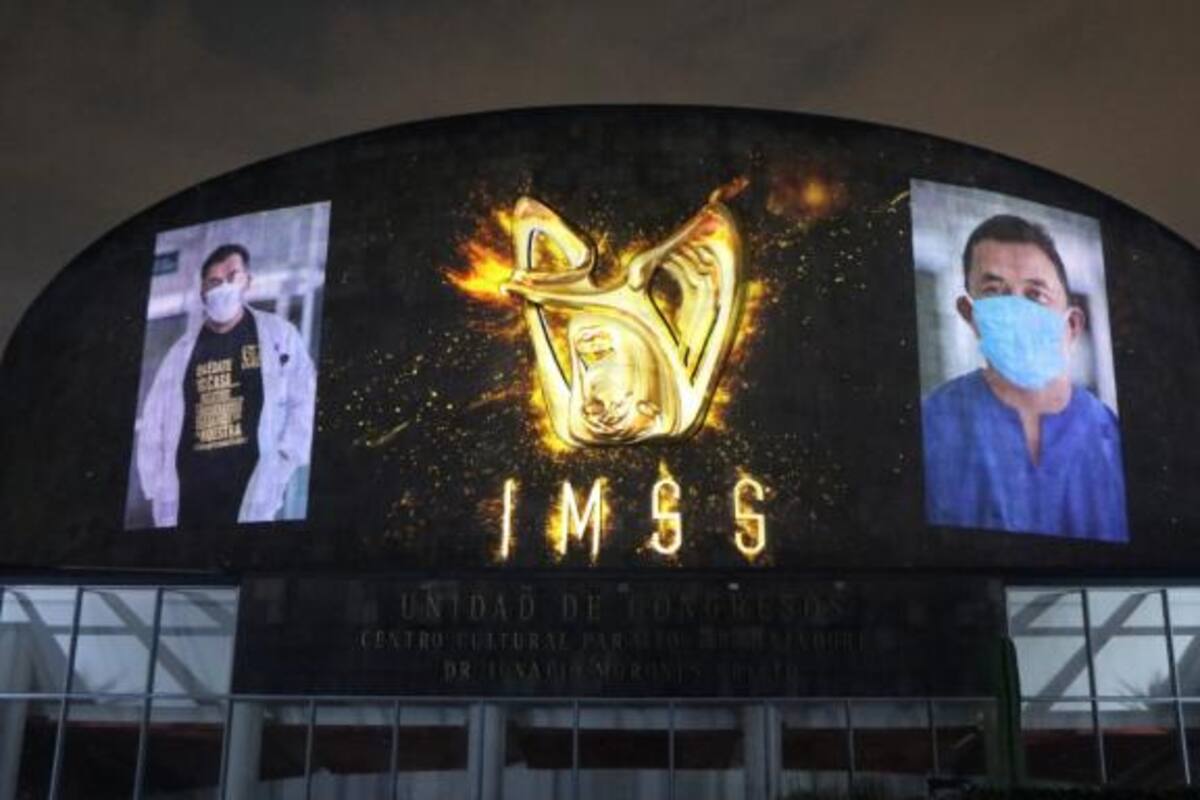 El Mural a los Héroes de la Salud, un homenaje al personal del IMSS que lucha día a día contra el COVID-19