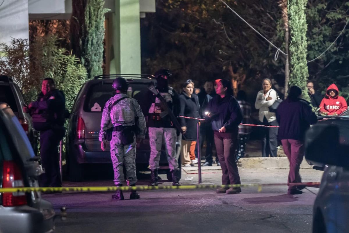 La víctima, identificada como Fernando, recibió disparos en el pecho, cabeza y rostro. Foto: Border Zoom