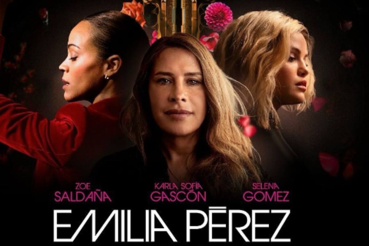 Bajas cifras en taquilla tras el estreno de “Emilia Pérez” en México; Salas de cine vacías en su primer fin de semana
