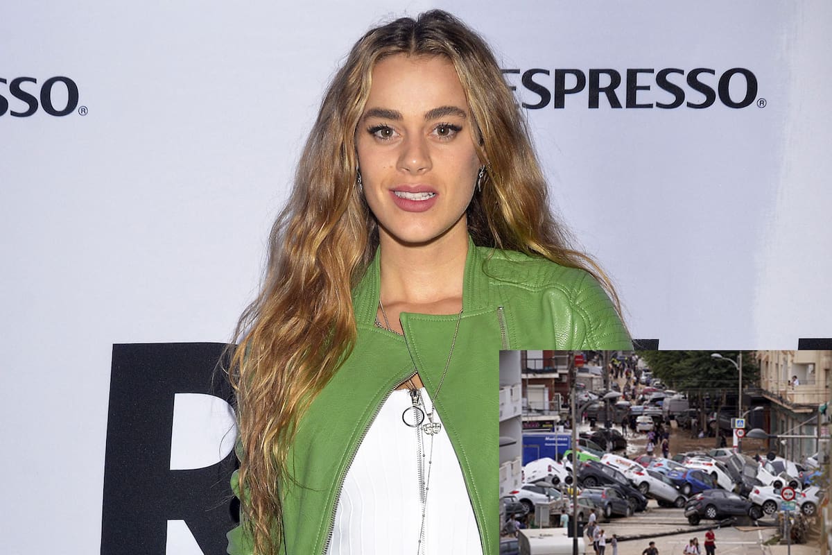 Candela Márquez, angustiada por su padre, al quedar atrapado en la inundación de Valencia