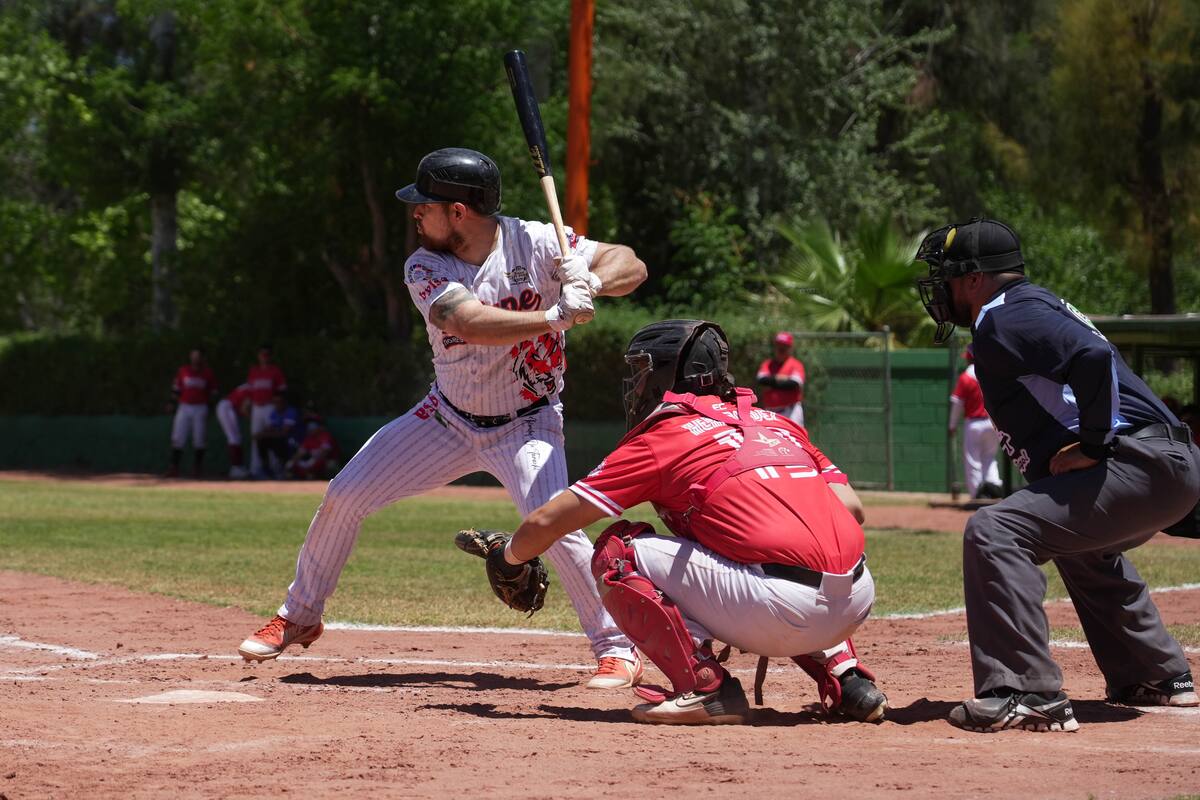 Ganan Medias Rojas de Ures primeros dos juegos a Tigres de Arizpe