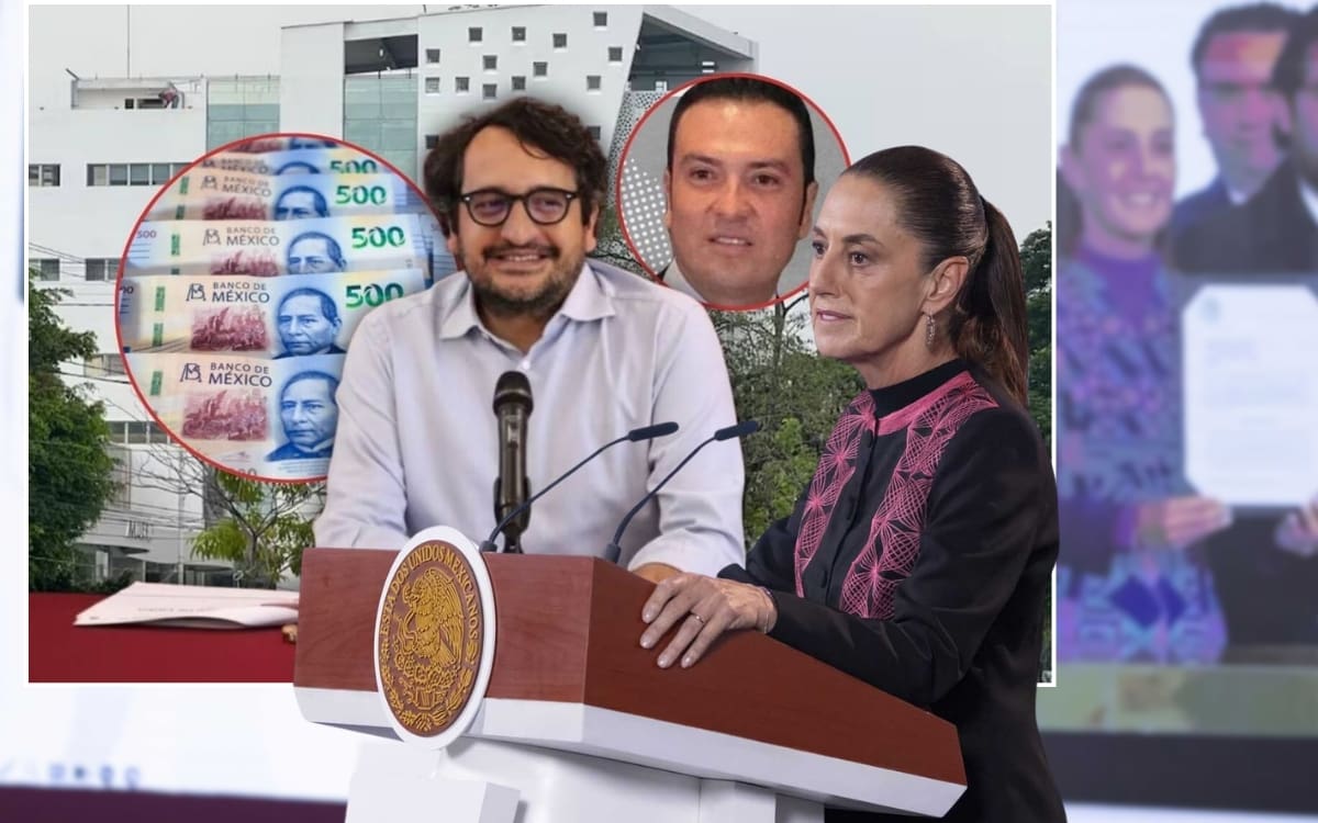 Sheinbaum confirma pesquisas sobre Amílcar Olán mientras el SAT pide acción penal por importaciones irregulares de combustible por más de 834 millones. | Crédito: Presidencia/El Universal/Especial