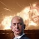 Explotó en tierra el cohete con el que Jeff Bezos quería ganarle la carrera espacial a Elon Musk: la bola de fuego en Cabo Cañaveral se vio desde la playa y sacudió casas enteras