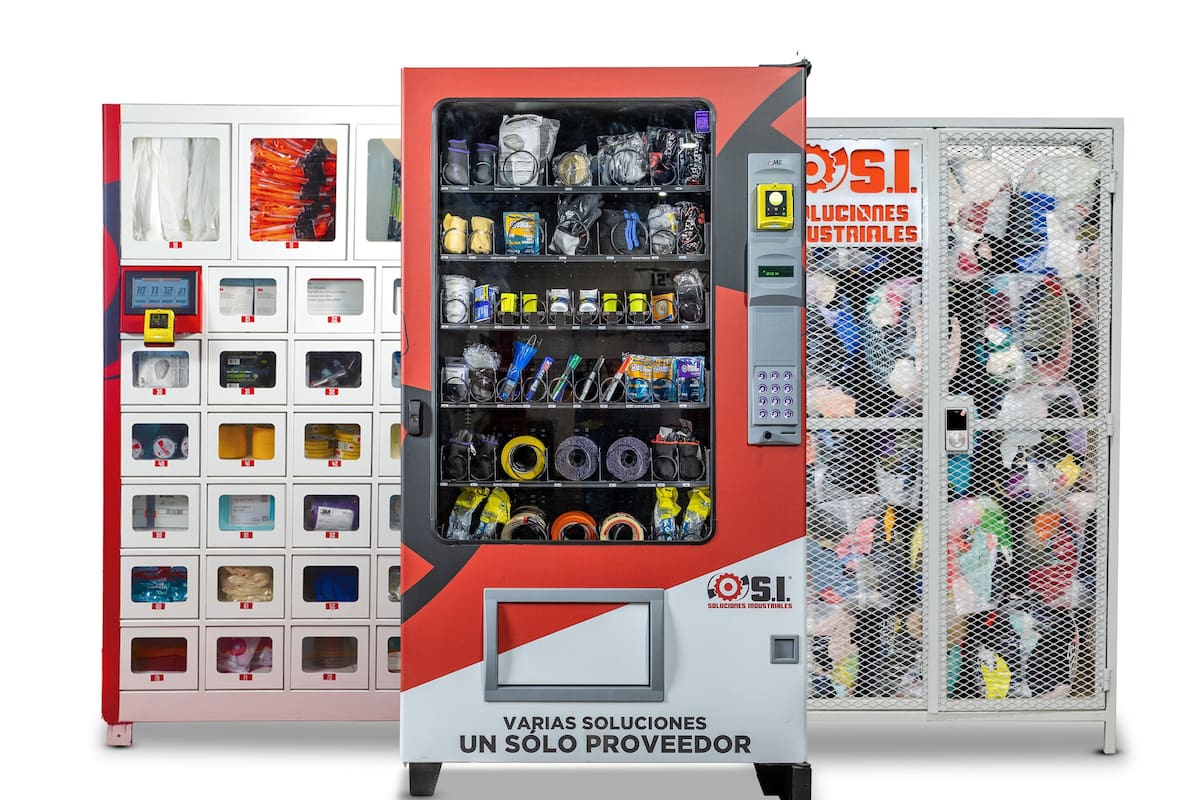 Vending Machine Locker y Rack