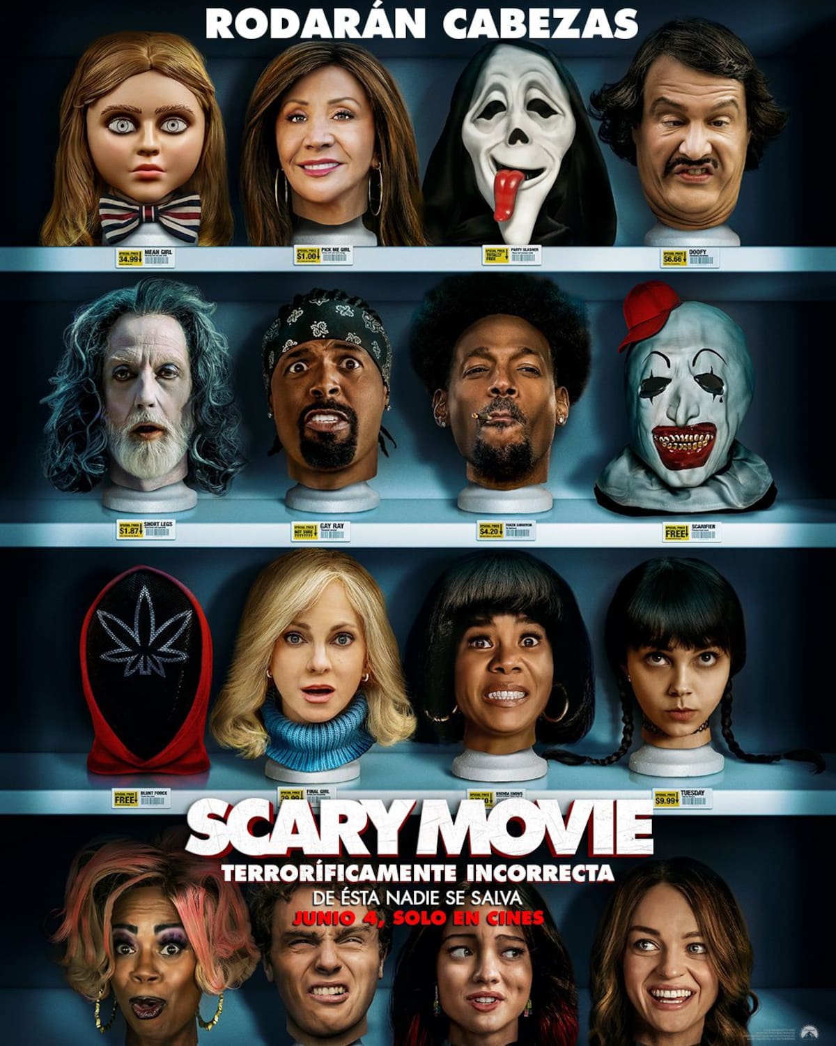 La franquicia de los hermanos Wayans tendrá un nuevo capítulo en la que parodian a películas y series del cine de terror. Foto. Cortesía