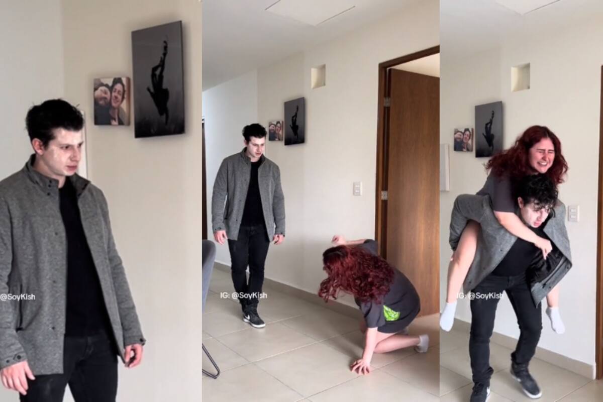TikTok: joven sorprende a su novia al vestirse como Edward Cullen de ‘Crepúsculo’