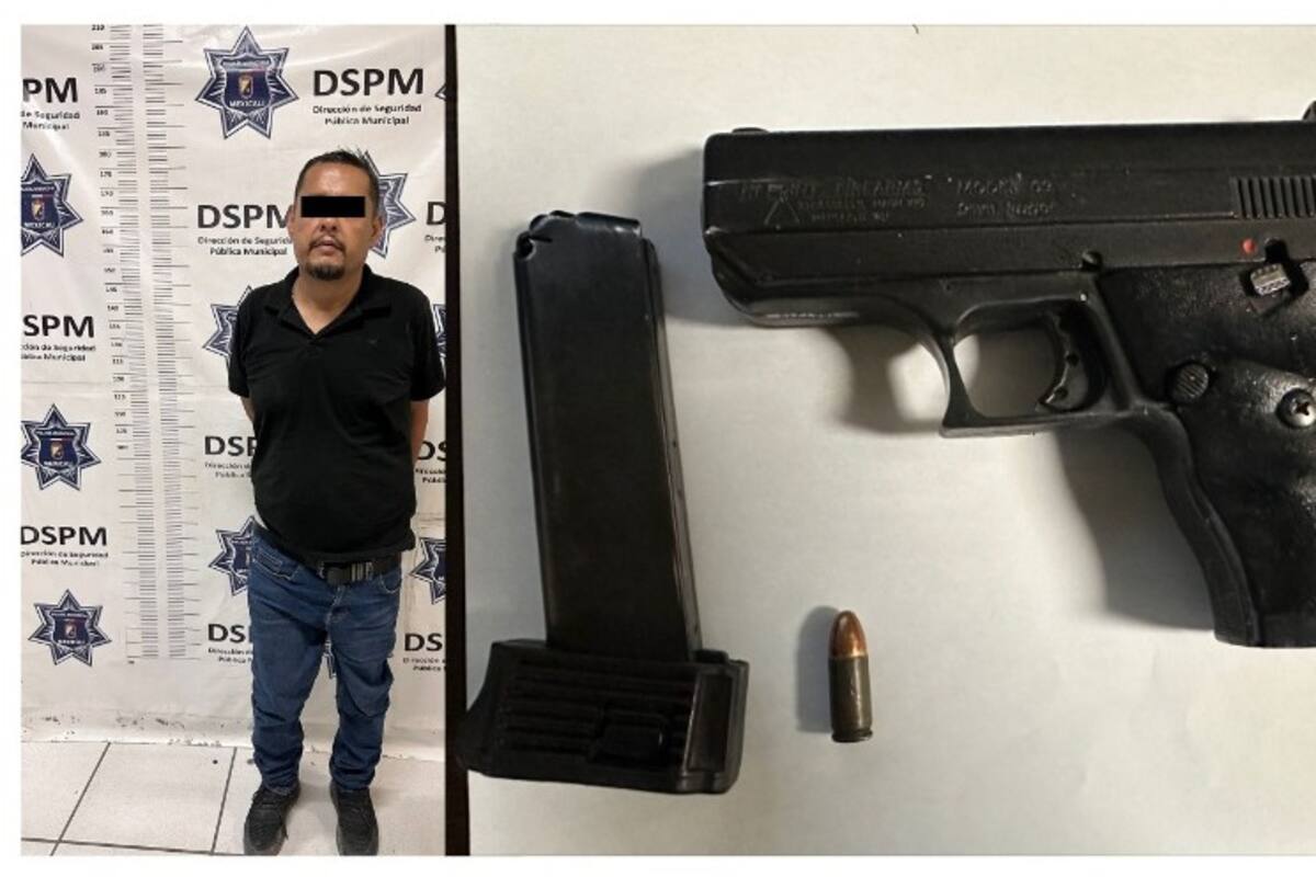 Hombre es arrestado por detonar arma de fuego frente a la casa de su ex