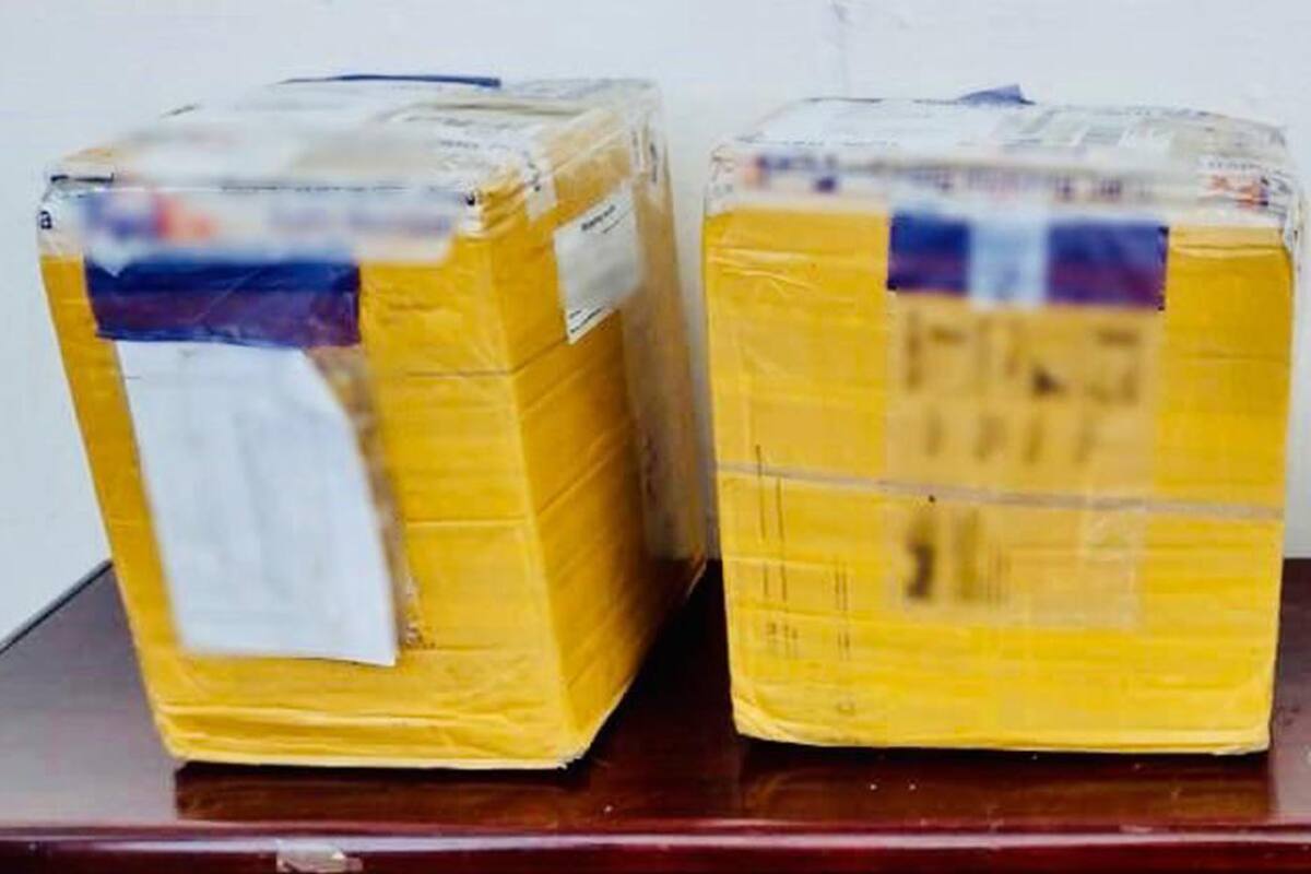Decomisan en Aeropuerto de Tijuana 50 kilos de químico para elaborar drogas