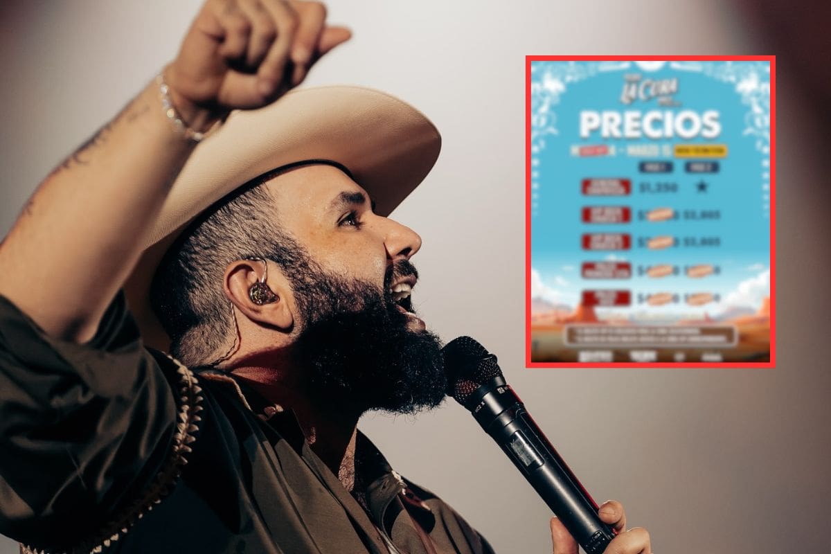 “La Cura Fest” de Carín León aún quedan boletos para la segunda fecha del festival en Fase 1 y Fase 2, luego de agotar la primera fecha