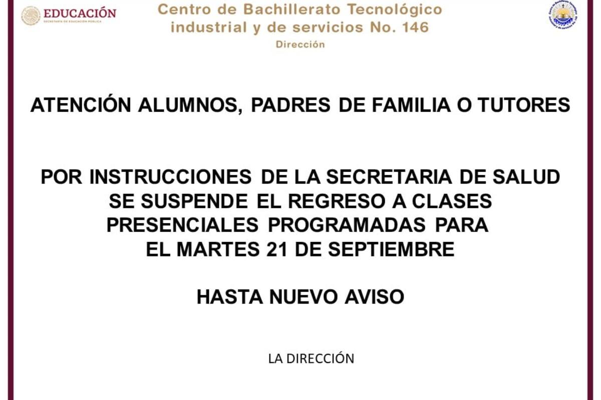 No regresará a clases presenciales el CBTIS 146 de Playas de Tijuana