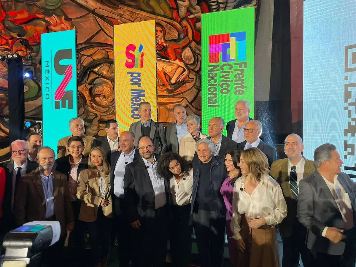 Frente cívico Nacional en "Lanzamiento de unidos". / Frente cívico Nacional.