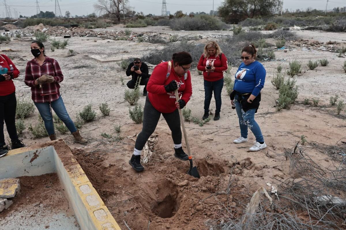 Hallan fosa clandestina al oriente de Mexicali