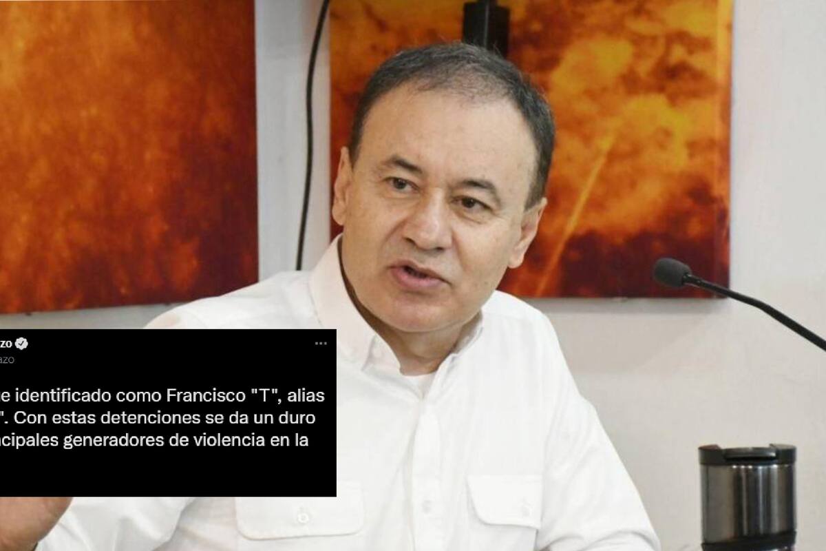 Francisco "T", alias el "Duranguillo", es uno de los detenidos en enfrentamiento en Altar: Alfonso Durazo