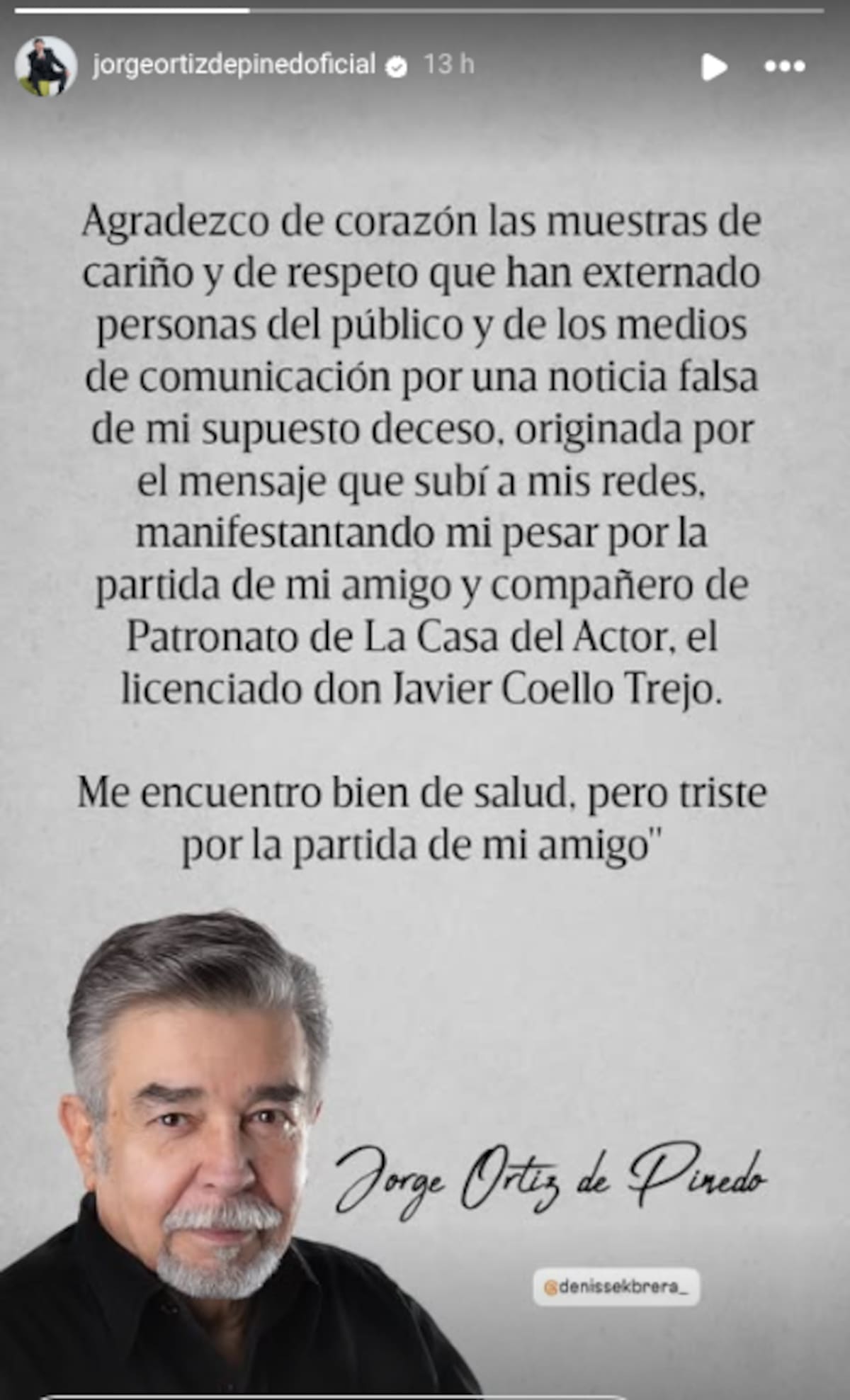 Jorge Ortiz de Pinedo.