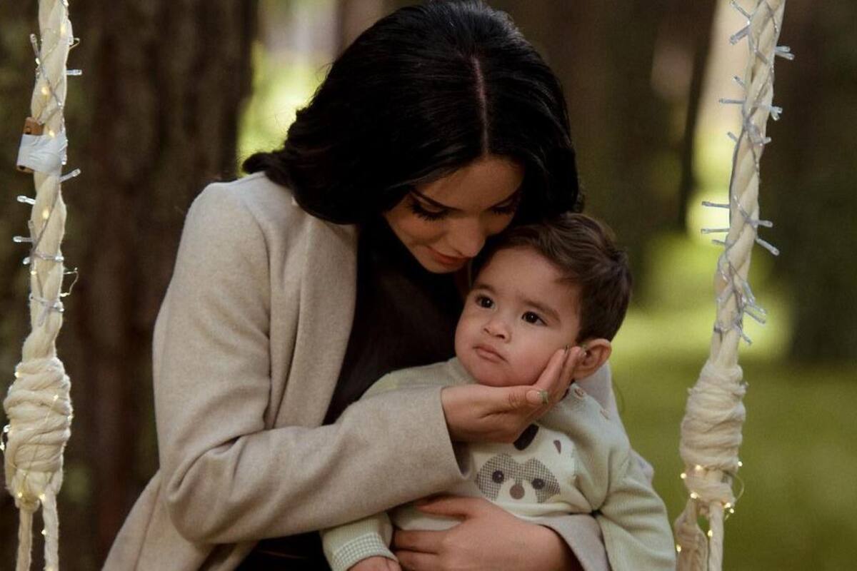 Kimberly Loaiza compartió los primero pasos de su bebé
