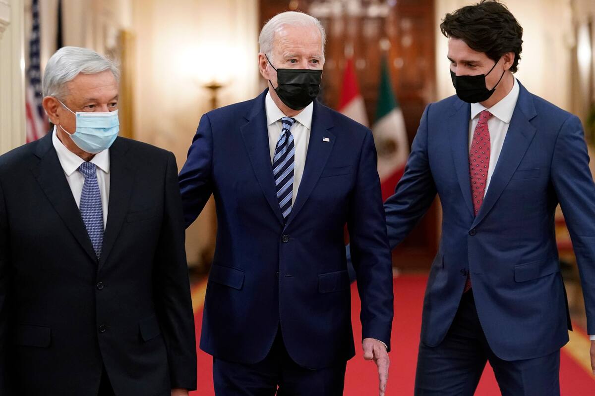 Reunión AMLO, Biden y Trudeau: México, Canadá y EU logran acuerdos sobre vacunas y emisiones