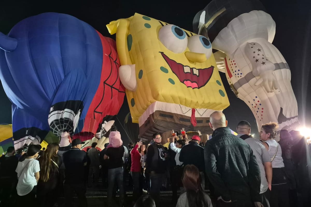 Disfrutan familias del Cuarto Festival del Globo