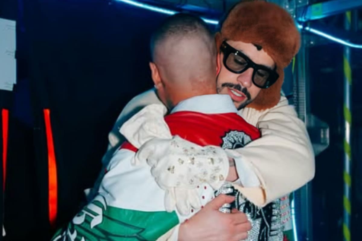 J Balvin y Bad Bunny sellan la paz en México poniendo fin a años de distanciamiento con emotivos mensajes
