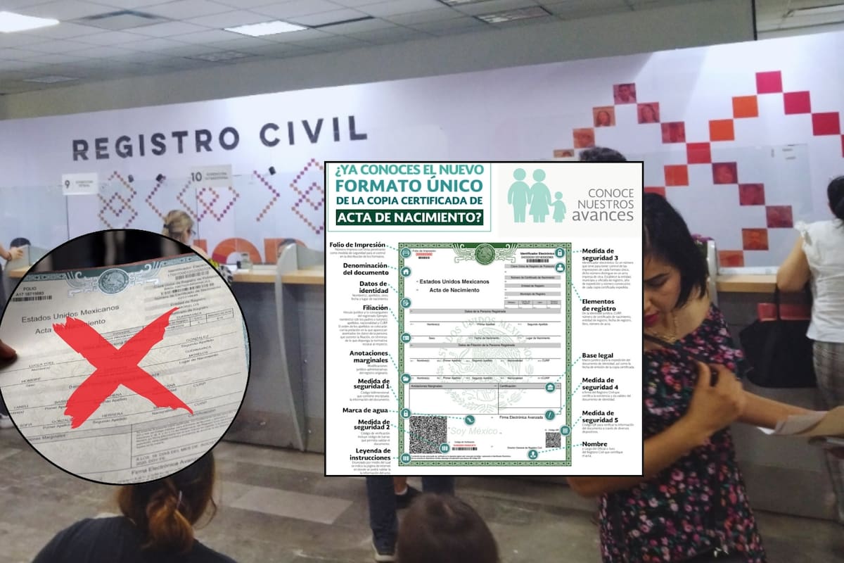 Esta es la nueva acta de nacimiento certificada para 2025 en México: ¿Cuál es su costo y cómo tramitarla?