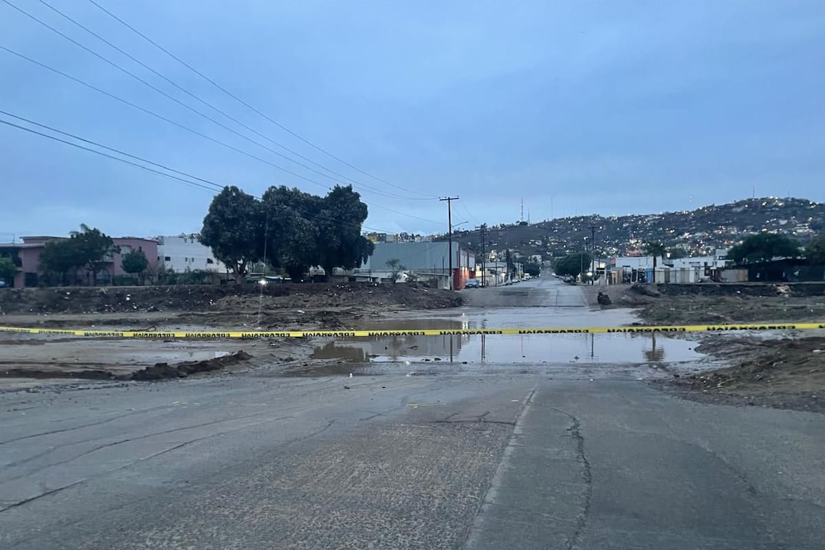 Lluvias dejan acumulado de 9.6 mm en Ensenada