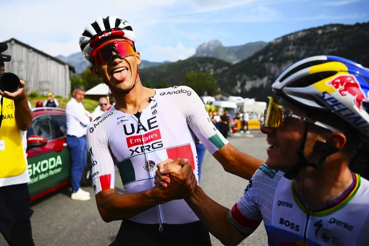 Isaac del Toro terminó quinto en la etapa 16 del Tour de Francia 2026 y conserva el podio y el maillot blanco