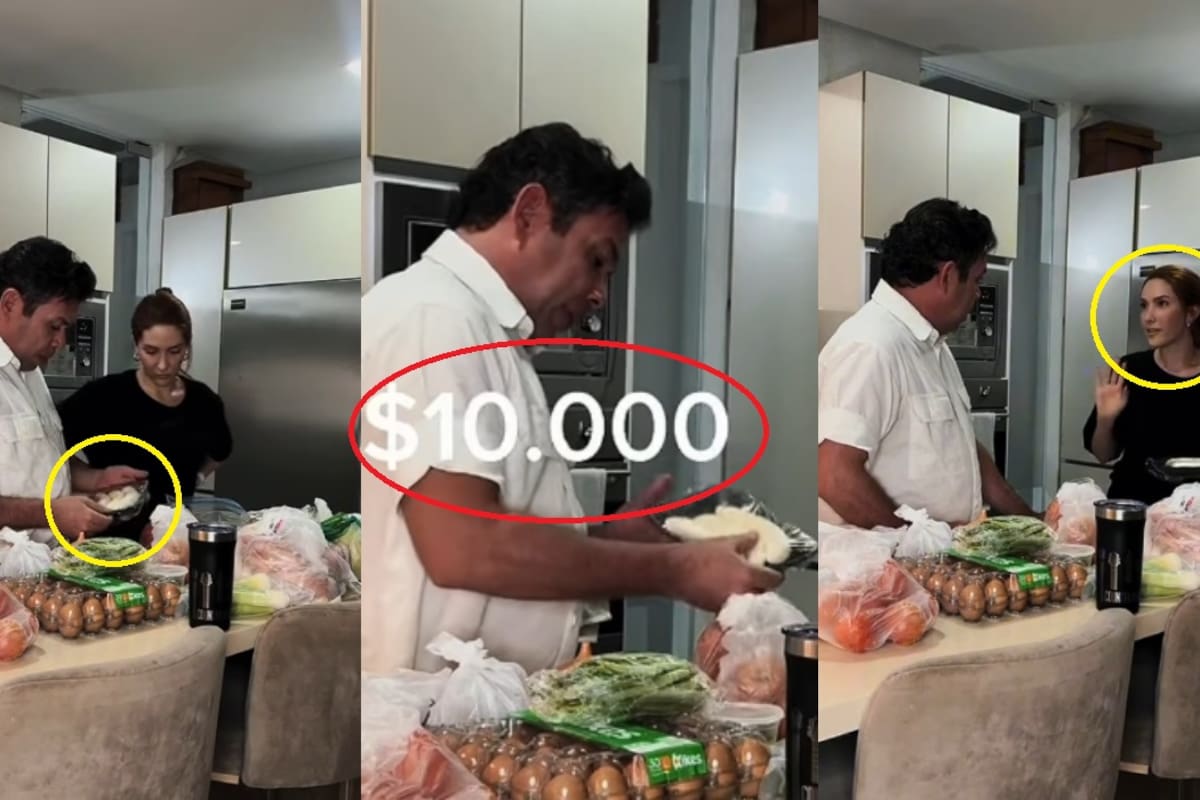 “¿Te herniarías por pelar un plátano?”: Mujer engaña a su esposo haciéndole creer que compró plátanos pelados carísimos en el súper