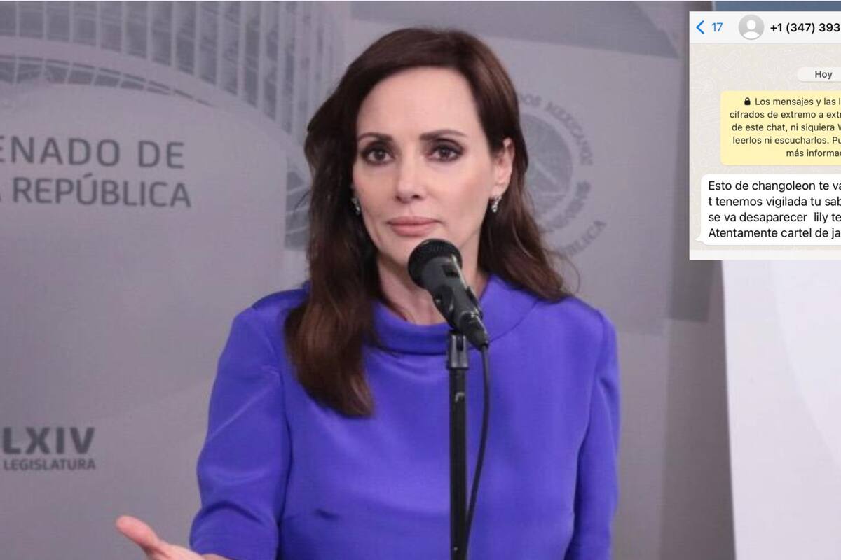 Lilly Téllez denuncia supuesta amenaza del CJNG