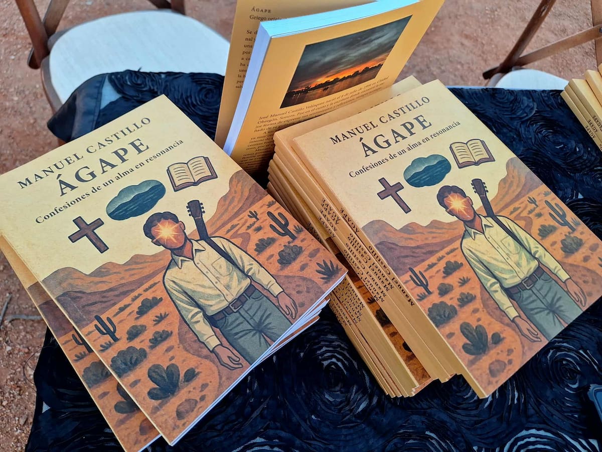 "Ágape: confesiones de un alma en resonancia" contiene los escritos, reflexiones y poemas de José Manuel Castillo, conocido como "El Héroe de la Laguna" | Crédito: Mayra Echeverría