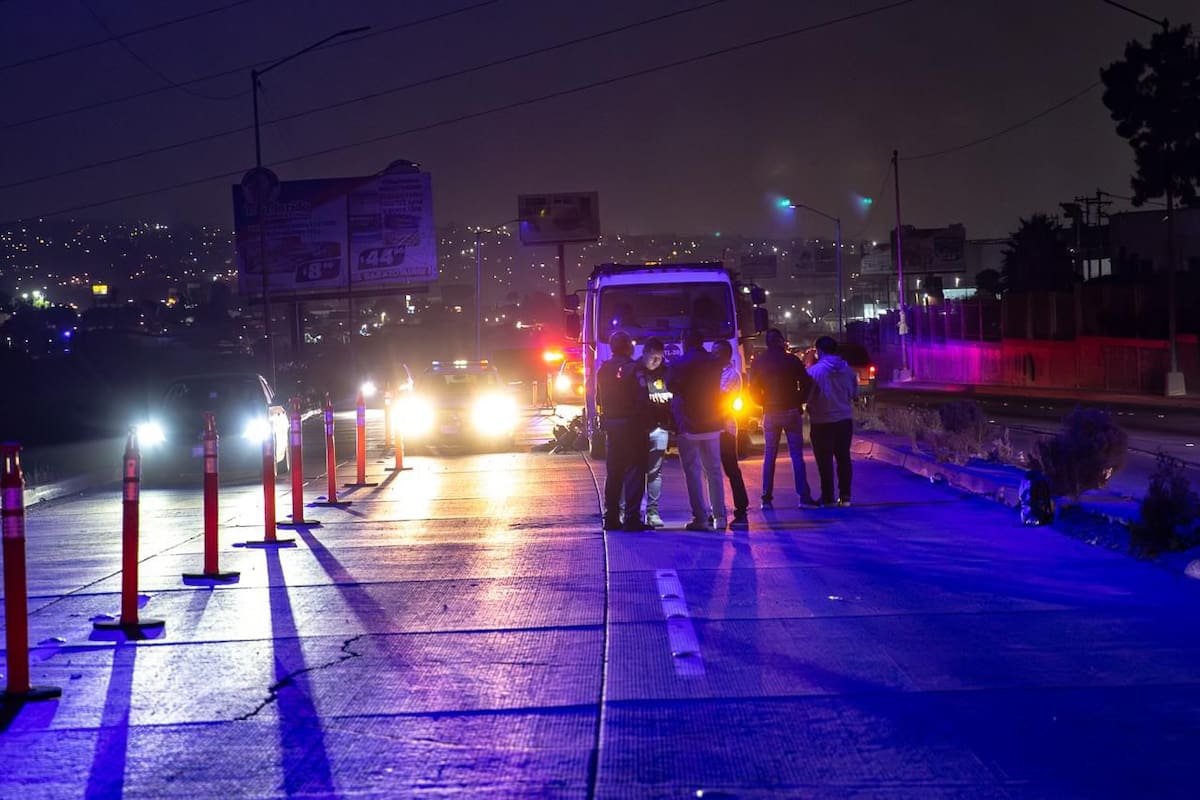Las autoridades indicaron que el motociclista no respetó la señalización. Foto: Border Zoom