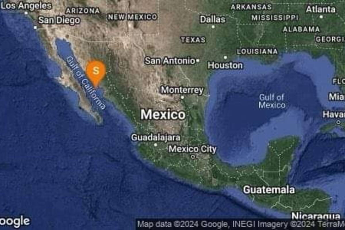 Reportan sismo de 4.7 grados en Huatabampo