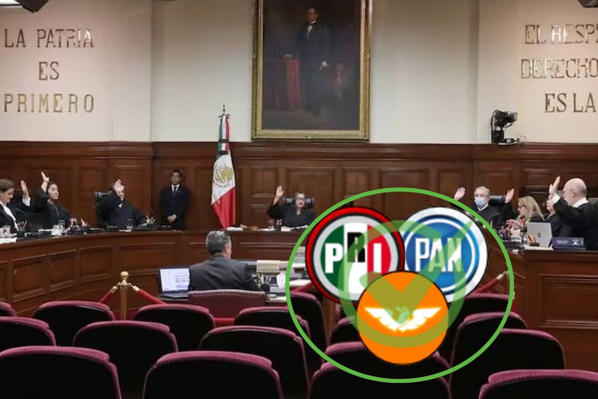 SCJN va por invalidez de la Reforma Judicial: Corte aprueba legitimidad de PAN, PRI y MC para impugnar la Reforma