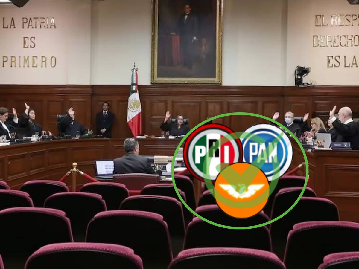 La SCJN valida legitimación de los partidos que propusieron a la Corte debatir sobre inconstitucionalidad de la Reforma Judicial. | Crédito: Especial
