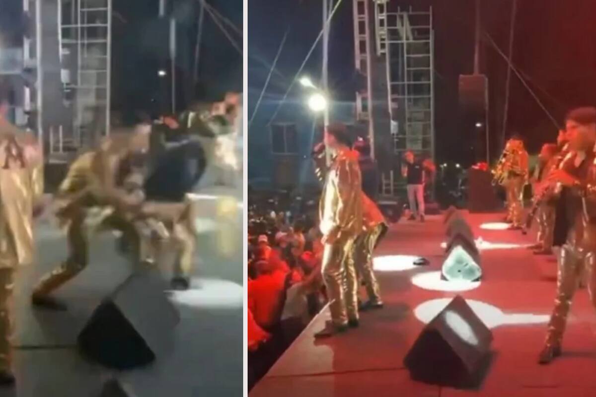 Arrolladora Banda El Limón abandona escenario en Tabasco tras disparos al aire de un militar