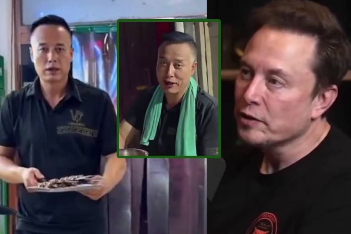 Ma Jianping, un chef chino, enloquece a comensales y las redes sociales por tener un gran parecido a Elon Musk; atrae a multitudes que buscan fotografiarse con él